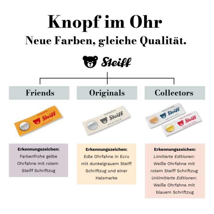 Steiff Kuscheltier Ollie Eule, Süßes Stofftier, Jungen, Mädchen & Babys ab 0 Monaten, Friends, Plüschtier  Beige – Bild 3