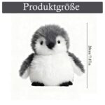 JcvPot Pinguin Kuscheltier, Weiches Stofftier Für Kinder Und Babys, Kuscheltier Pinguin Plüschtier, Plüschtier – Bild 7