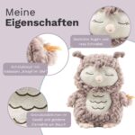 Steiff Kuscheltier Ollie Eule, Süßes Stofftier, Jungen, Mädchen & Babys ab 0 Monaten, Friends, Plüschtier  Beige – Bild 5