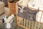 Jollein 037-001-65366 Stofftier Kuscheltier Hase Kaninchen Junge Joey grau – Bild 2
