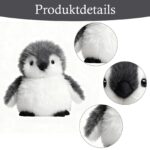 JcvPot Pinguin Kuscheltier, Weiches Stofftier Für Kinder Und Babys, Kuscheltier Pinguin Plüschtier, Plüschtier – Bild 6
